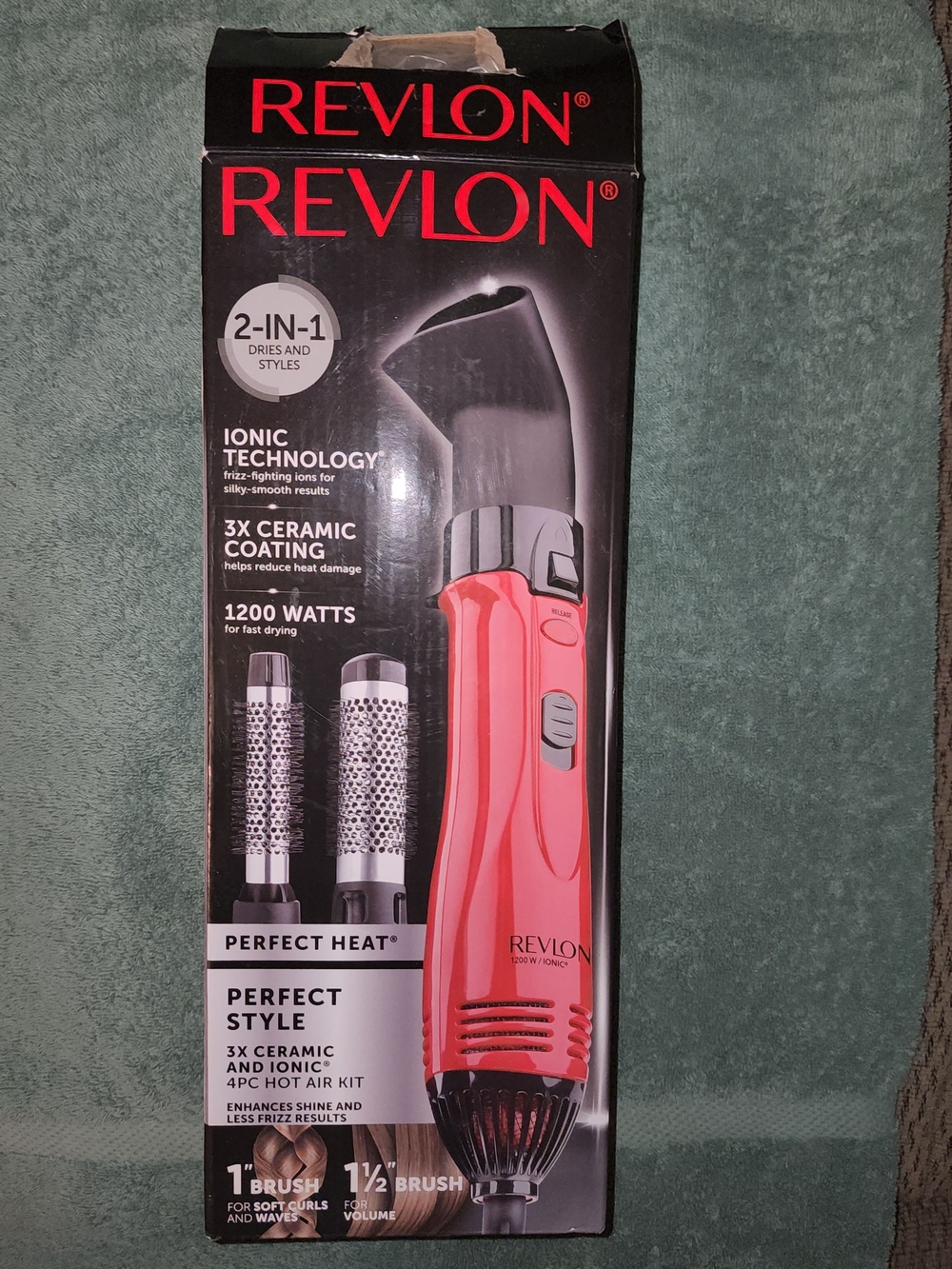 Revlon Red 2-in-1 Ionic Hot Air Styler